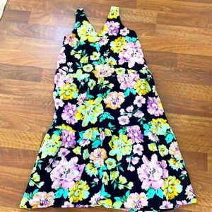 Who What Wear Floral Maxi, Large, Like New